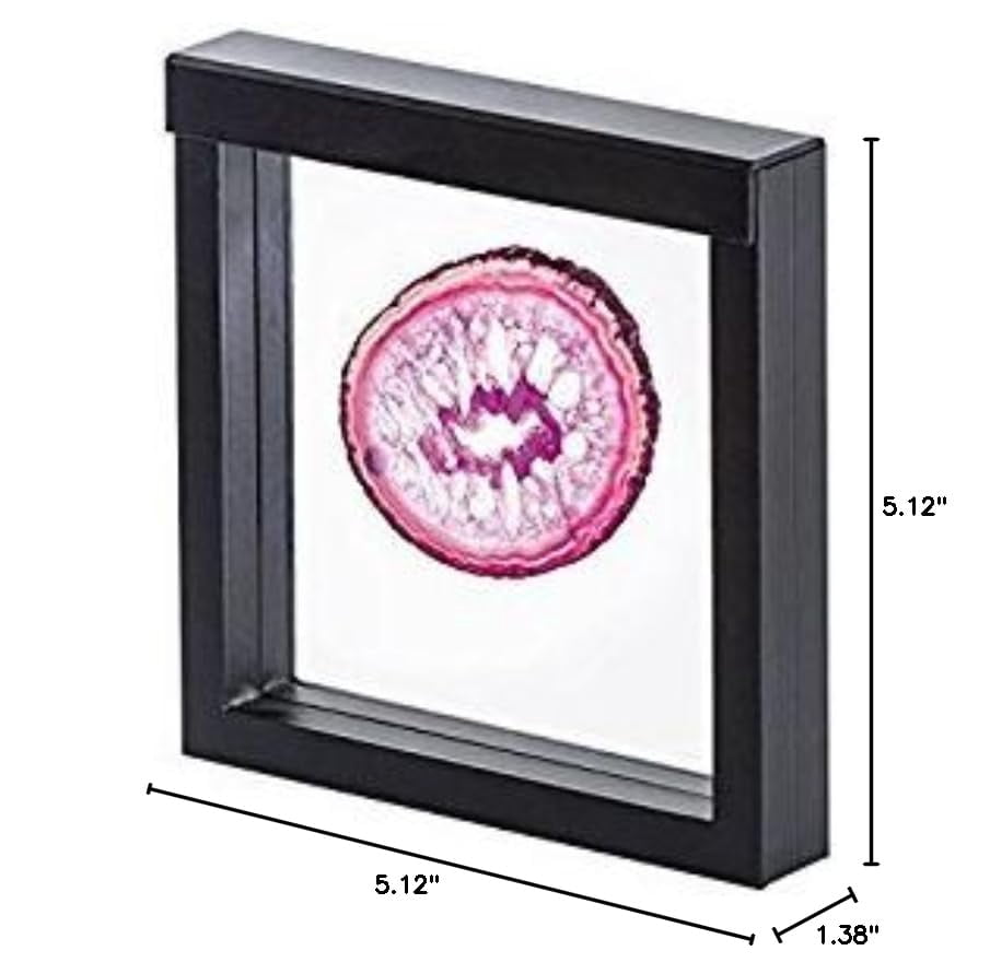 3D Nimbus Floating Frame, Shadow Box, Display Case, Box 4”x 4” x 1 ...