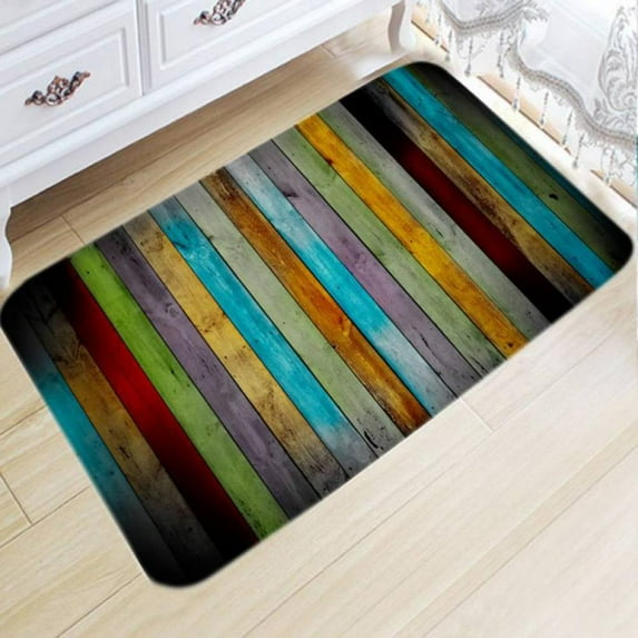 3D Non-slip Kitchen Large Floor Mats Rug Door Runner Hallway Room Soft Carpet
