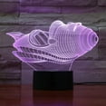 thumbnail image 1 of 3D Novelty Time Air Plane 3D Led Light Decoration Gift Kid Holiday USB 7 Colors Change Lava Lamp Kids Hobbies Decoración De Dormitorio De Luz De Noche Led, 1 of 9