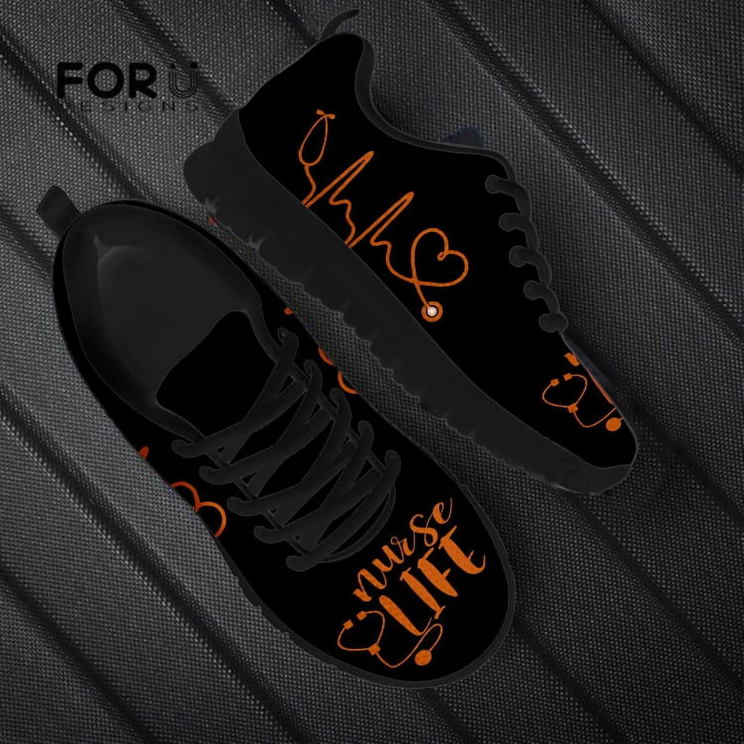 Pharmacy Print Pattern Sneaker Shoes For Men Women