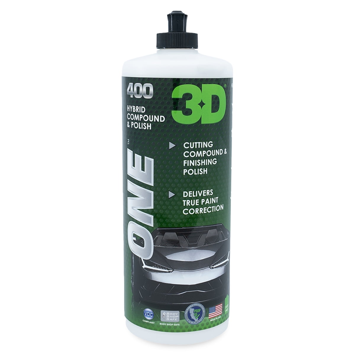 3D ONE Car Deep Scratch Remover - Hybrid Compound and Polish for