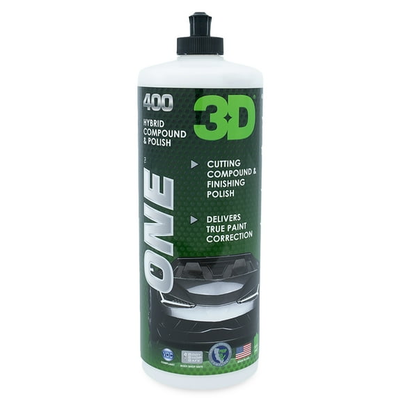 3D ONE Hybrid Compound and Polish All in One - 32 oz