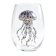 thumbnail image 1 of 3D Ocean Animal Artisan Glassware Collection,Artisanal Blue Ringed Octopus Glassware,420ml 3D Octopuses Stemless Wine Glasses,Beach Wine Glasses,Handcrafted Marine Animal Bar Glass for Ocean Lovers, 1 of 6