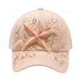 thumbnail image 1 of 3D Ocean Creatures Embroidery Cap, 2026 New Adjustable Cotton Baseball Cap with Raised Embroidered Sea Animal for Man Woman, 1 of 2