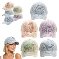 thumbnail image 1 of 3D Ocean Creatures Embroidery Cap, Adjustable Cotton Baseball Hat for Beach Travel, Funny Raised Marine Animal Gift, 1 of 8