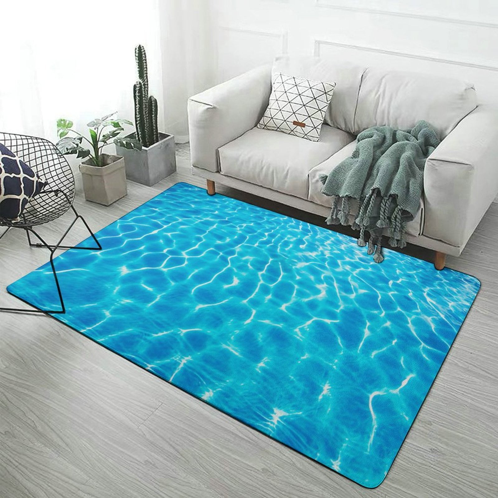 View of Amazon.com: Extra Wide 100 x 102 inch Linen Curtains for Living Room ...