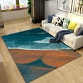 thumbnail image 1 of 3D Ocean Seawater Beach Water Scenery Area Rug Carpet Rug for Living Room Bedroom Sofa Doormat ration Kid Nonslip Floor Mat, 1 of 5