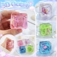 thumbnail image 1 of 3D Ocean Series Block Squishy for Adults TPRA Sensory Gadget Translucent Marine Motif Design Office Desk Accessory Slow Rising Pressure Relief Tool 1.38 Inch 1 Pack, 1 of 6