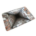 thumbnail image 1 of 3D Optical All-Weather Doormat Indoor Outdoor Entrance Rug, 40X60Cm Easy Clean Non-Slip 3D Visual Illusion Ground Crack Pattern Rug, Patio Porch Front Door Indoor Outdoor Entrance, 1 of 2
