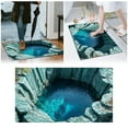 3D Optical Front Door Entrance Mat with Non- Backing for Living Room ...