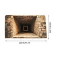 thumbnail image 1 of 3D Optical Illusion Rug, Bottomless Look Area Rug, Non-Slip Washable Floor Mat, 31.5 x 42.7 Inch, 1 of 5
