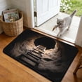 thumbnail image 1 of 3D Optical Illusion Rug Hole, 3D Hole Rug That Looks Like A Hole in The Floor, Bottomless Trap Illusion Carpet, Non-Slip 3D Rugs for Door Entrance, Bathroom, Stairs & Playroom, 1 of 6