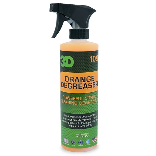 3D Orange Degreaser Organic Citrus All Purpose Cleaner Safe for