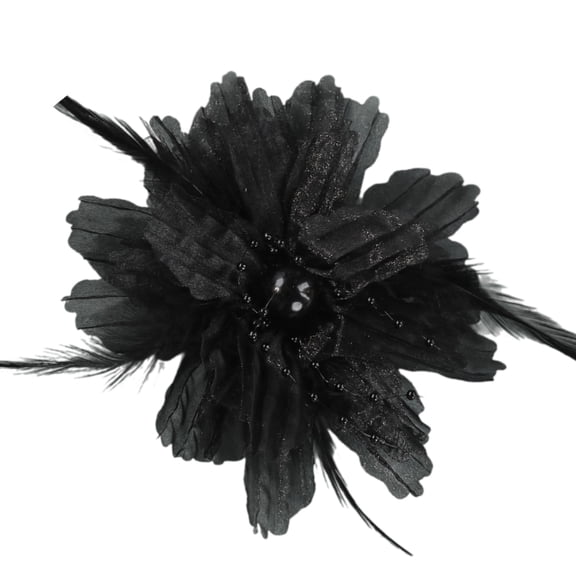 3D Organza Flower for Handcraft Project Hairtie Clothes Hat Garment Accessories