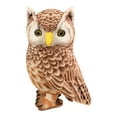 thumbnail image 1 of 3D Owl Ornament with Stereo Texture, 20cm/25cm/30cm Animal Decor for Home Desktop, Realistic Bird Figurines for Shelf Mantel Decoration, Nature Theme Display, 1 of 9