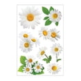 thumbnail image 1 of 3D Ox-Eye Daisy Stickers - 4.5in. x 7in. Sheet - Assorted Sizes (STDM-0119), 1 of 2