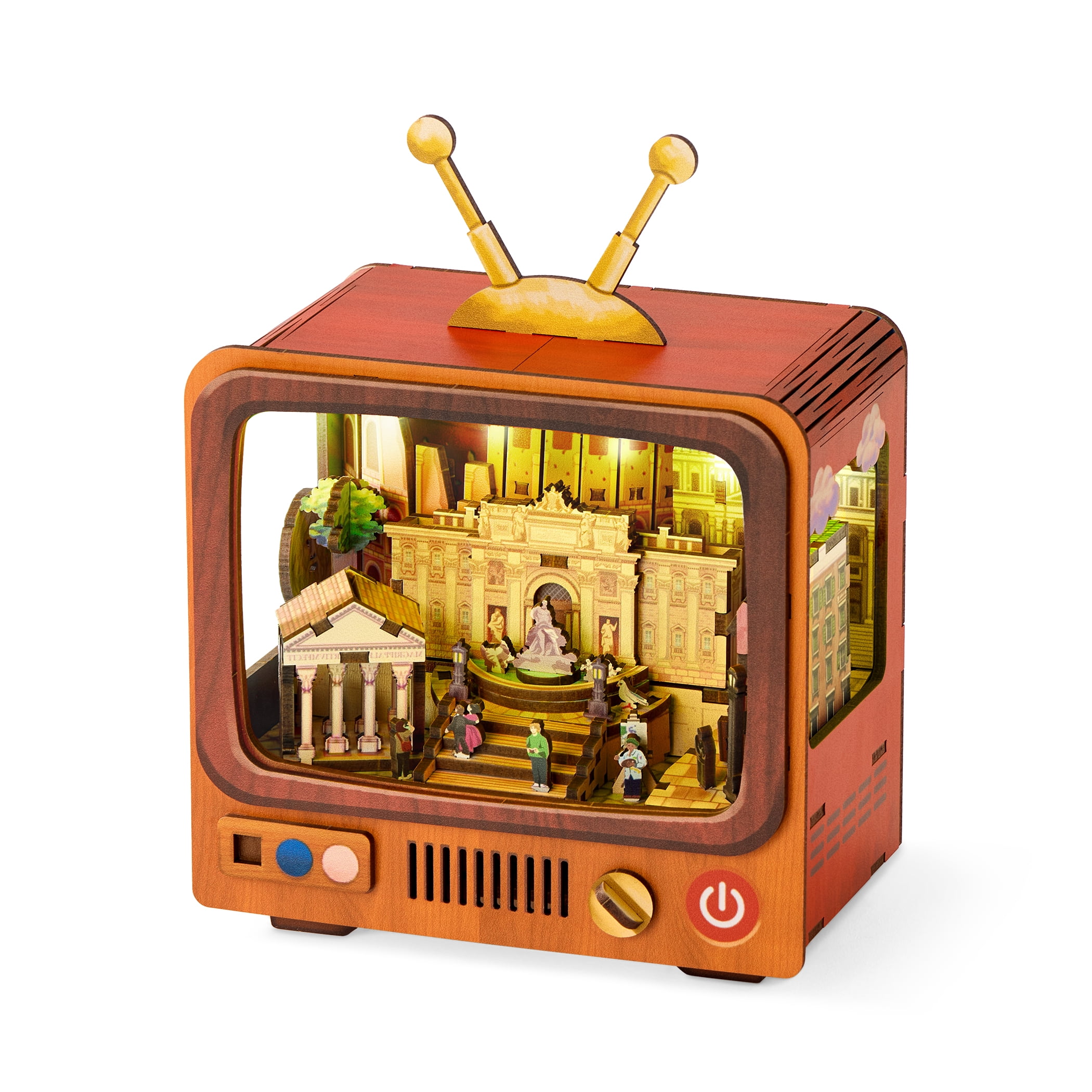 Arkitec 123-Piece Rome CityVision 3D Build Wooden Puzzle - Walmart.com