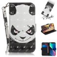 3D Painted Protective Case For IPhone SE 2022/2020 Lanyard Card Slots