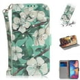 3D Painted Protective Case For Xiaomi 12 Pro Lanyard PU Leather Wallet