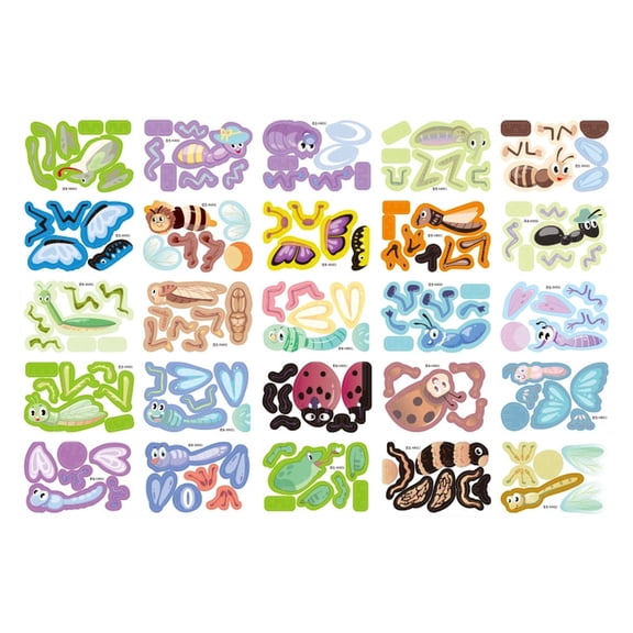 3D Paper Building Puzzle DIY Brain Teaser Assembly Model Foldable Spatial Thinking Construction Kit for Indoor Leisure Family Activity & Birthday Holiday Gift