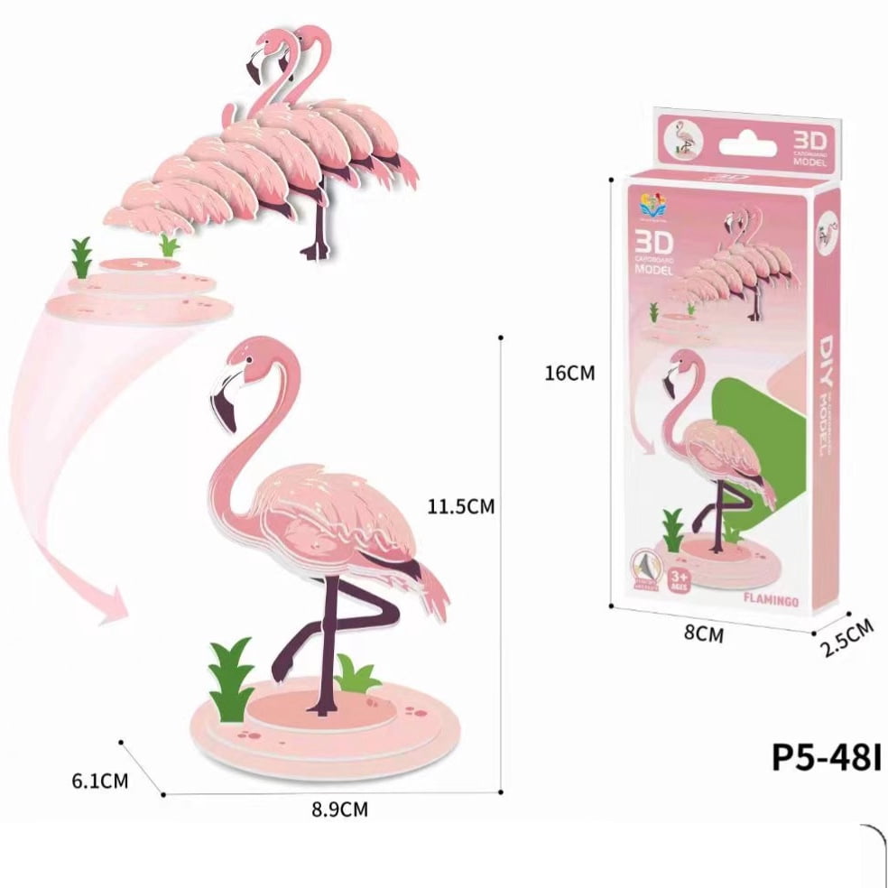 3D Paper Puzzle for Kids – DIY Advanced Educational Toy for Children ...