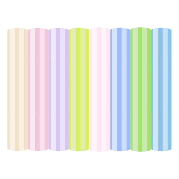3D Pastel Color Puff Vinyl Heat Transfer-30.48 X 25.40cm HTV Puff Heat Transfer Vinyl for T-Shirts GarmentBags Pillows