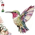 thumbnail image 1 of 3D Patchwork Bird DIY Craft Kit, 3D Handmade Fabric Patchwork Craft Set, Creative Bird Sewing Project for Home Decor Display, Relaxing Textile Art Activity for DIY Craft Lovers (twilight), 1 of 6