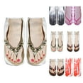 thumbnail image 1 of 3D Pattern Manicure Print Running Socks Fun Hidden Design for Women Personalized Style, 1 of 5