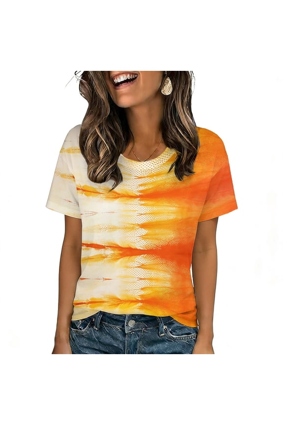 3D Pattern Print T-Shirt with Design Breathable Cool Lightweight Flexible Easy to Match Diverse