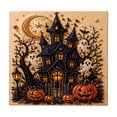 thumbnail image 1 of 3D Pearl Diamond Art Kit, Spooky Gothic Bead Craft Set, All-Inclusive Beginner Friendly Kit for Hobbyists and DIY Projects (CastleB), 1 of 7