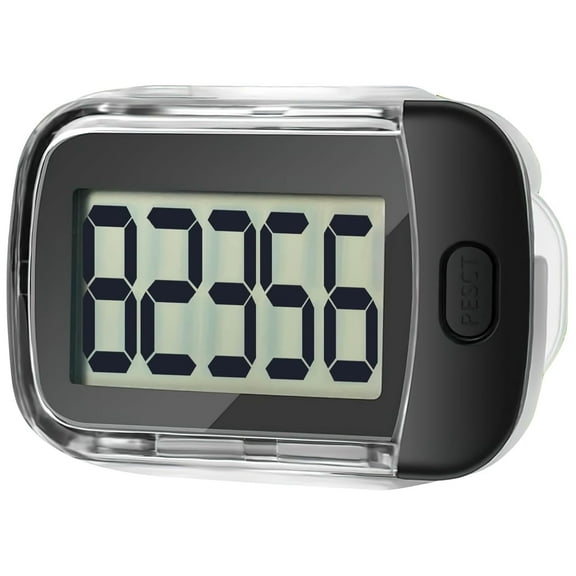 3D Pedometer for Walking, with Clip and Lanyard