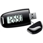 Montre Podomètre avec écran LCD Opération simple Walking Fitness Tracker  Bracelet Digital Step Counter