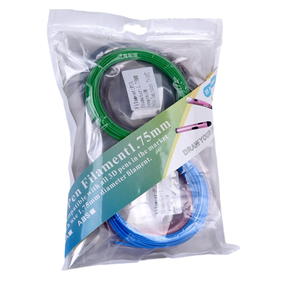 3D Pen Filament Refills for 3D Pens PCL 1.75mm Filament Color Pack Sample Professional Art 3D Pen Refills for