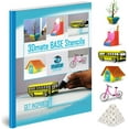 thumbnail image 1 of 3D Pen Paper Stencils for 3D Pen Mat - Flower Pot, Pen Holder, School Bus, Bird House, Bicycle Templates Compatible with 3Dmate Base 3D Pen Mat (Mat Not Included), 1 of 6