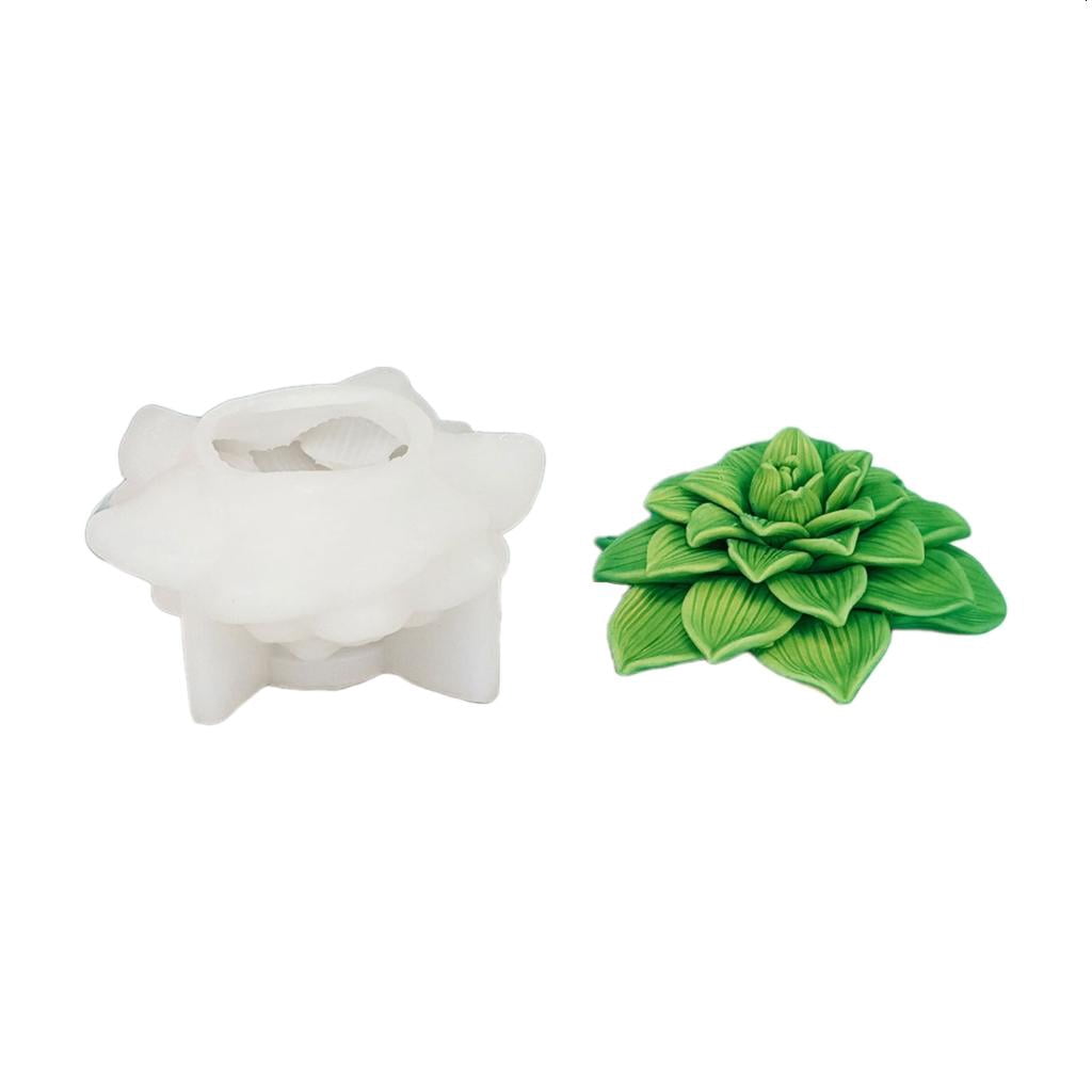 3D Peony Candle Mold Handmade Flower Soap Silicone Mold Gypsum Resin Clay Mould Chocolate Cake Decoration Baking Tool