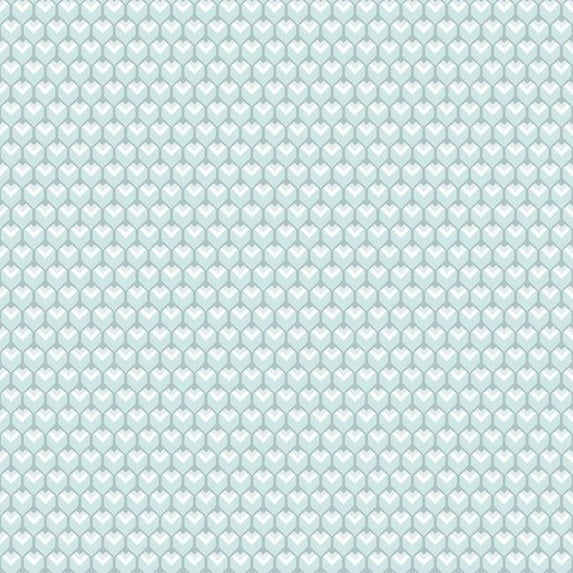 3D Petite Hexagons Peel and Stick Wallpaper
