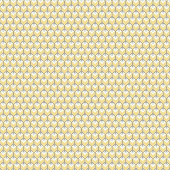 3D Petite Hexagons Peel and Stick Wallpaper