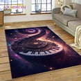 thumbnail image 1 of 3D Piano Art Creative Musical Note Carpet Rug for Home Living Room Bedroom Sofa Doormat r Child Area Rug Non-slip Floor Mat, 1 of 5