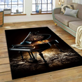 thumbnail image 1 of 3D Piano Key Music Instrument Cartoon Carpet Rug for Home Living Room Bedroom Sofa Doormat r kid Area Rug Non-slip Floor Mat, 1 of 5