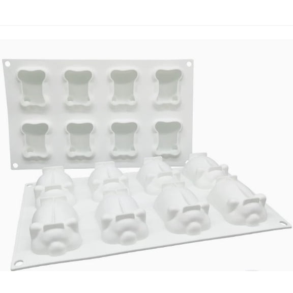 3D Pig Silicone Cake Pan - Fun Mousse Mold for Baking, Chocolate, Soap & More
