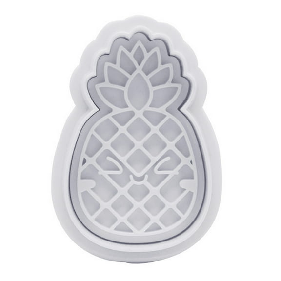 3D Pineapple Shape Kitchen Baking Mold Plastic Cake Decorating Tools Fondant Chocolate Mould Biscuits Cookie Mold