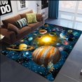 thumbnail image 1 of 3D Planet solar system galaxy science fiction carpet bedroom living study restaurant kit, 1 of 7