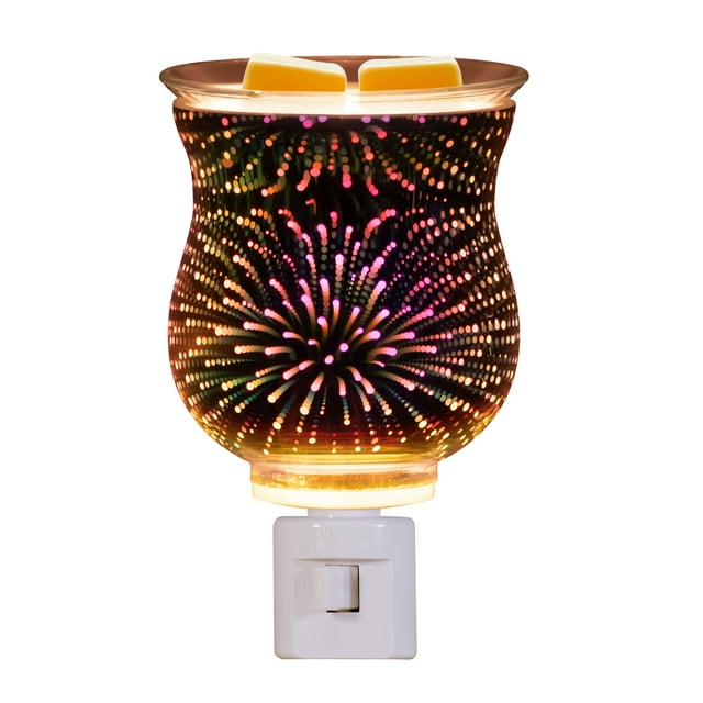 3D Plugin Glass Electric Wax Melter Warmer Wax Burner Melter Fragrance
