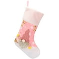 thumbnail image 1 of 3D Plush LED Lamp Christmas Socks Gift Stocking With Light Home Decor Men Kids Gifts, 1 of 21