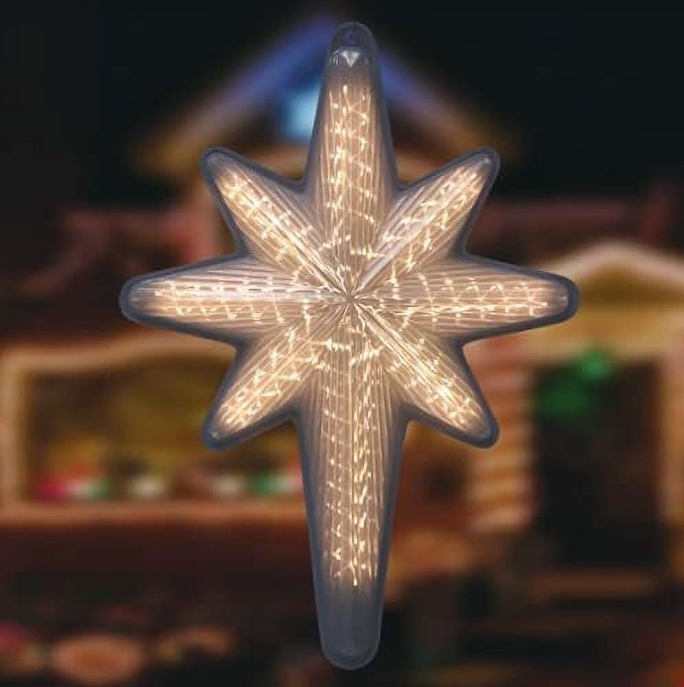 3D Polaris Star- Shooting Star - Hanging Outdoor Christmas Star Light ...