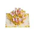 thumbnail image 1 of 3D Pop Up Card, Valentines Greeting Cards, 3D Butterfly Card, Flowers Pop Up Card, Birthday Pop Up Card, Greeting Card With Envelope, Dimensional Greeting Card, Pop Up Gift Card, 1 of 6