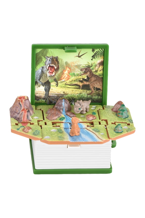 Exciting Novelty Funny Toy 3D Dinosaur Mini Keychain Figures for Kids for Dinosaur Lovers and Collectors
