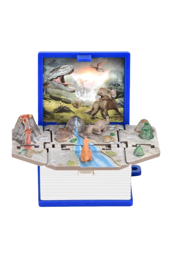 Exciting Novelty Funny Toy 3D Dinosaur Mini Keychain Figures for Kids for Dinosaur Lovers and Collectors