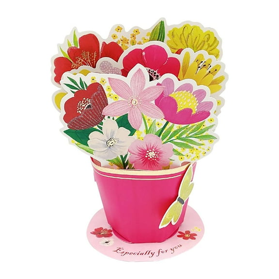 3D Pop Up Mothers Day Card or Birthday Card for Women, Her, Grandma, Sister, Daughter, Friend