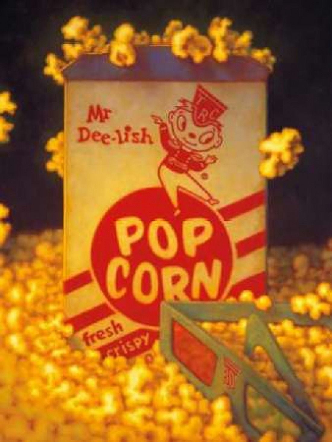 3D Popcorn Canvas Art - TR Colletta (18 x 24)